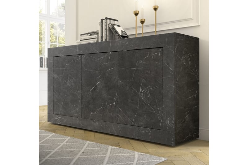 Sideboard Astal 43x160 cm Svart - Lc Spa - Oppbevaring - Oppbevaringsmøbler - Sideboard & skjenk