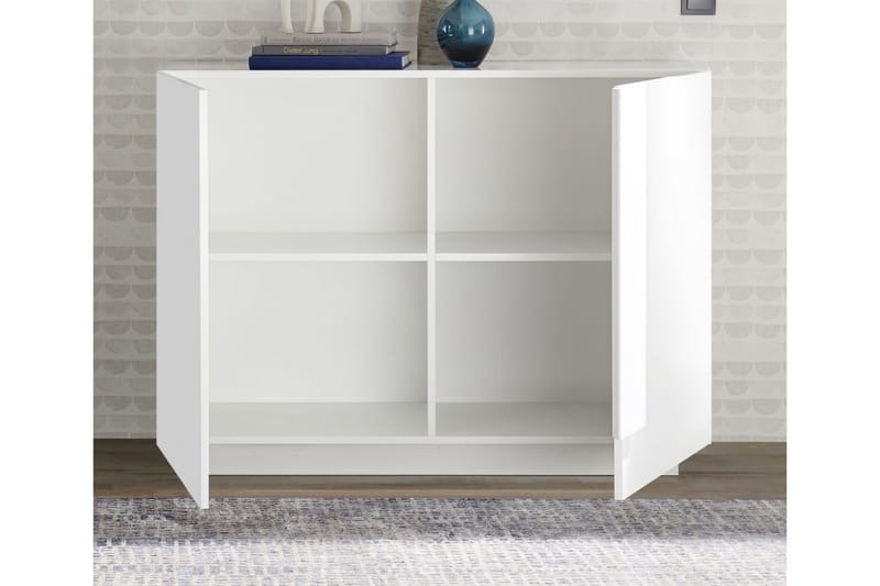 Sideboard Bertio 120 cm - Hvit - Oppbevaring - Oppbevaringsmøbler - Sideboard & skjenk