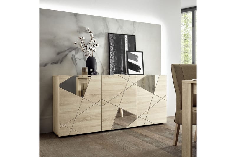 Sideboard Hvittoria 42x181 cm Beige - Lc Spa - Oppbevaring - Oppbevaringsmøbler - Sideboard & skjenk