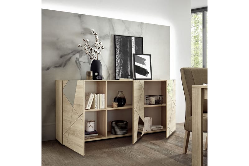 Sideboard Hvittoria 42x181 cm Beige - Lc Spa - Oppbevaring - Oppbevaringsmøbler - Sideboard & skjenk