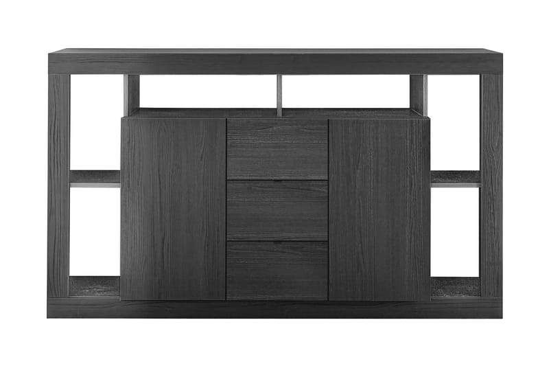 Sideboard Mowbray 134x102x42 cm - Svart - Oppbevaring - Oppbevaringsmøbler - Sideboard & skjenk