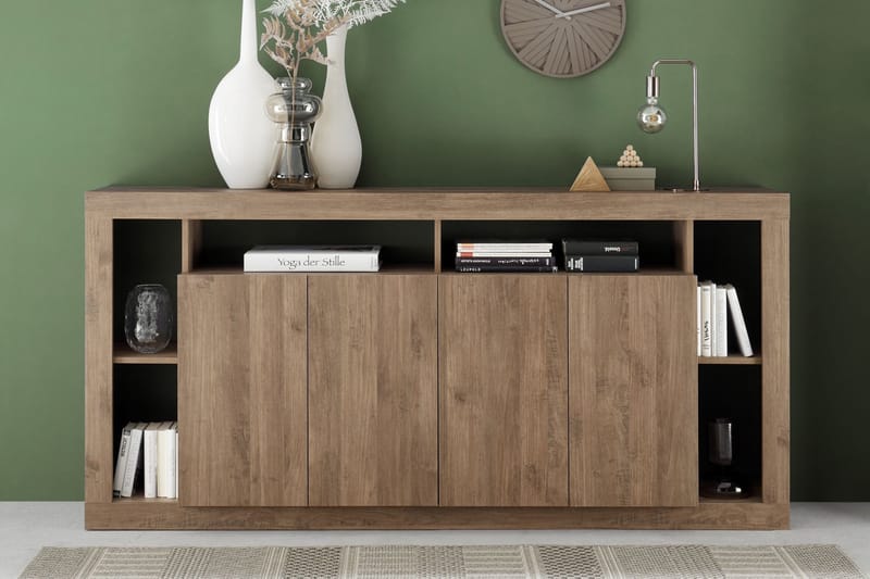 Sideboard Mowbray 42x210x102 cm - Brun - Oppbevaring - Oppbevaringsmøbler - Sideboard & skjenk