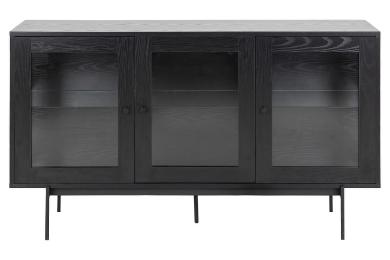 Sideboard Ricketts 40x140 cm - Svart - Oppbevaring - Oppbevaringsmøbler - Sideboard & skjenk