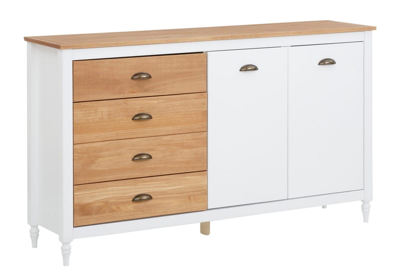 Sideboard Westenhanger 160x45 cm - Hvit - Oppbevaring - Oppbevaringsmøbler - Sideboard & skjenk