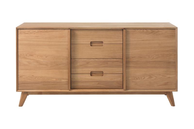 Sideboard Zhepas 3 delar 160 cm - Brun - Oppbevaring - Oppbevaringsmøbler - Sideboard & skjenk