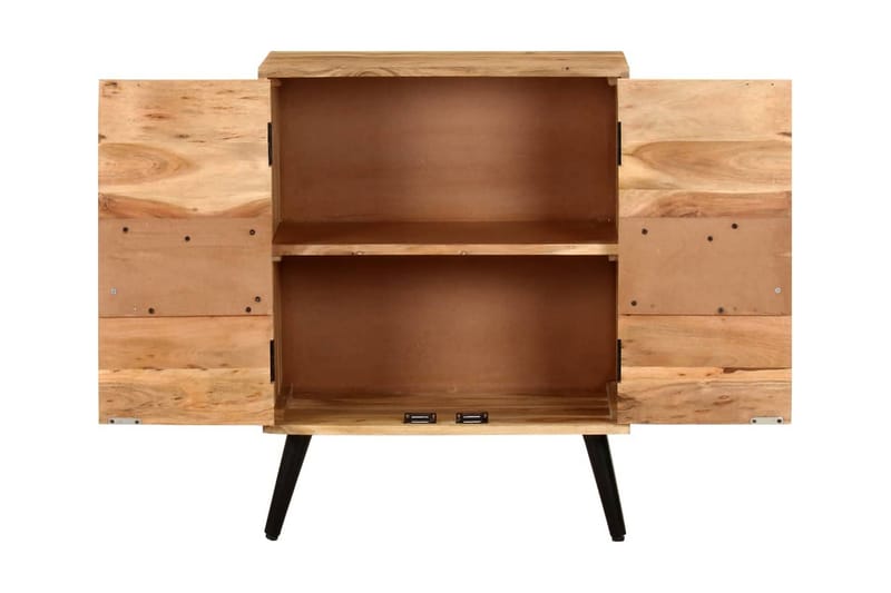 Skjenk 57x34x75 cm heltre akasie - Oppbevaring - Oppbevaringsmøbler - Sideboard & skjenk