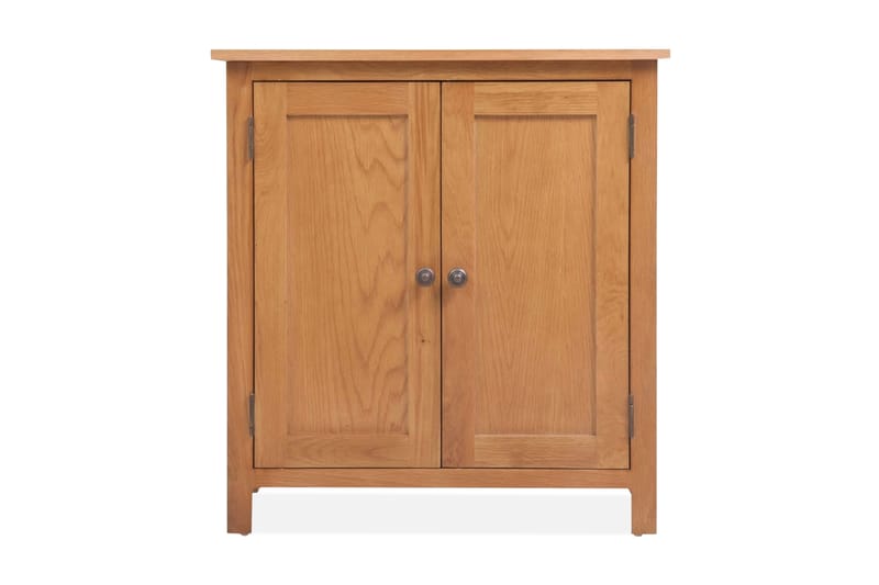 Skjenk 70x35x75 cm heltre eik - Brun - Oppbevaring - Oppbevaringsmøbler - Sideboard & skjenk