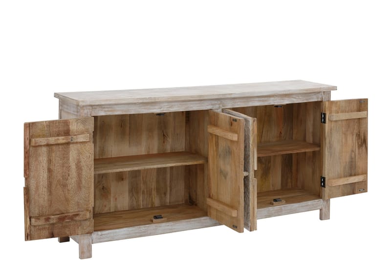 Skjenk Ailey 175x40 cm - Lysebrun - Oppbevaring - Oppbevaringsmøbler - Sideboard & skjenk