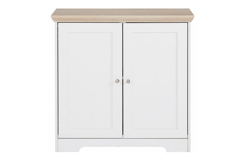 Skjenk Annnie 84 cm - Hvit|Brun - Oppbevaring - Oppbevaringsmøbler - Sideboard & skjenk