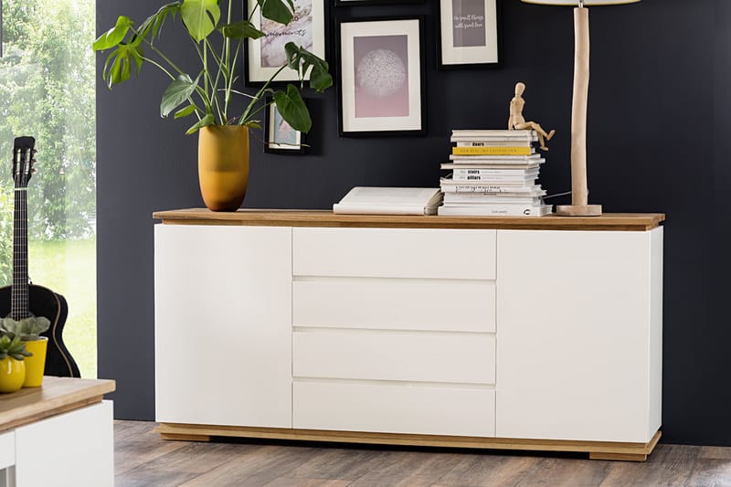 Skjenk Baisol 172 cm - Hvit - Oppbevaring - Oppbevaringsmøbler - Sideboard & skjenk