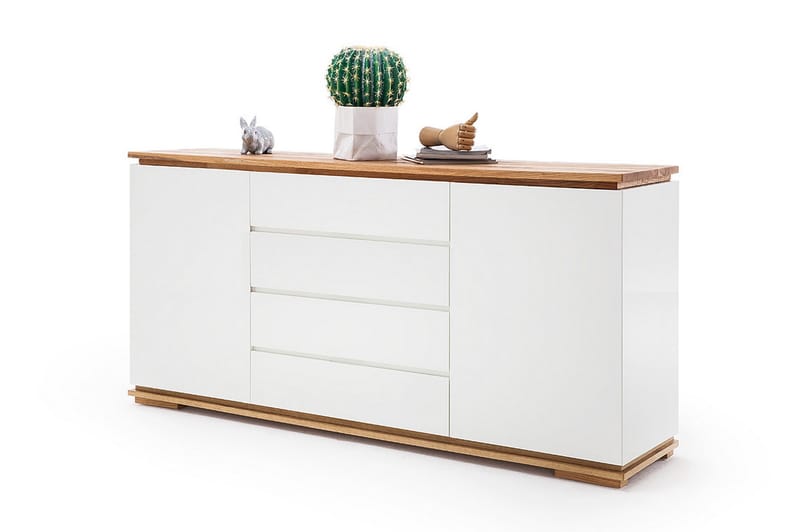 Skjenk Baisol 172 cm - Hvit - Oppbevaring - Oppbevaringsmøbler - Sideboard & skjenk