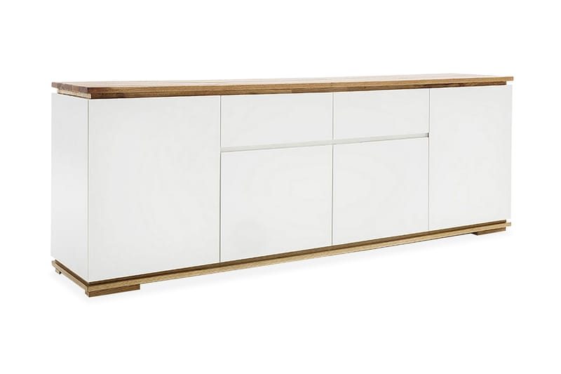 Skjenk Baisol 182 cm - Hvit - Oppbevaring - Oppbevaringsmøbler - Sideboard & skjenk