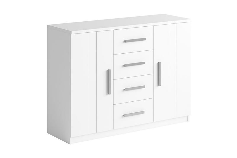 Skjenk Barriga 120 cm - Hvit - Oppbevaring - Oppbevaringsmøbler - Sideboard & skjenk