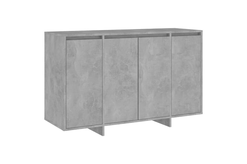 Skjenk betonggrå 120x41x75 cm sponplate - Grå - Oppbevaring - Oppbevaringsmøbler - Sideboard & skjenk