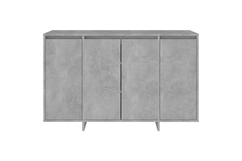 Skjenk betonggrå 120x41x75 cm sponplate - Grå - Oppbevaring - Oppbevaringsmøbler - Sideboard & skjenk