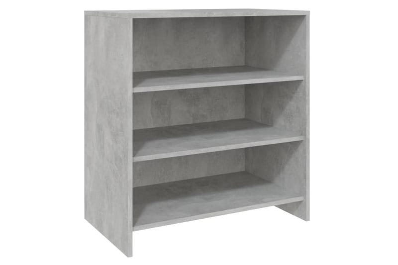 Skjenk betonggrå 70x40,5x75 cm sponplate - Grå - Oppbevaring - Oppbevaringsmøbler - Sideboard & skjenk