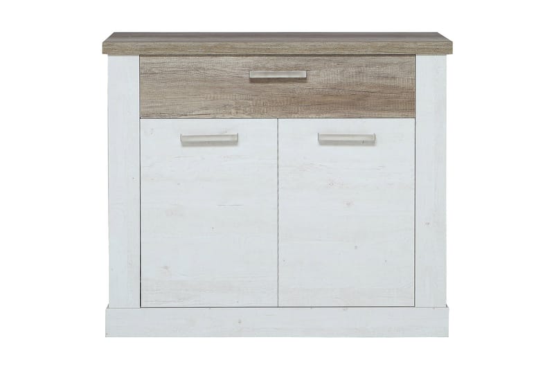 Skjenk Breage 41x101 cm - Brun | Hvit - Oppbevaring - Oppbevaringsmøbler - Sideboard & skjenk