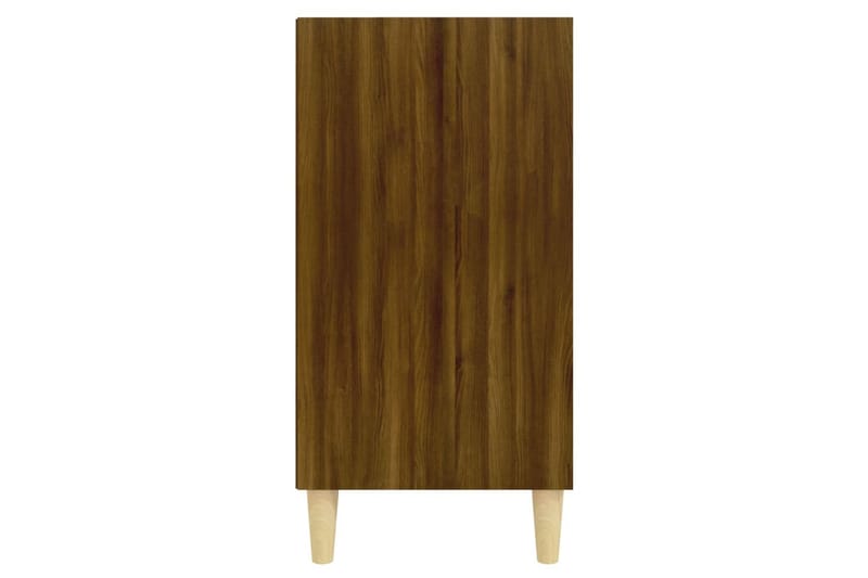 Skjenk brun eik 57x35x70 cm sponplate - Brun - Oppbevaring - Oppbevaringsmøbler - Sideboard & skjenk