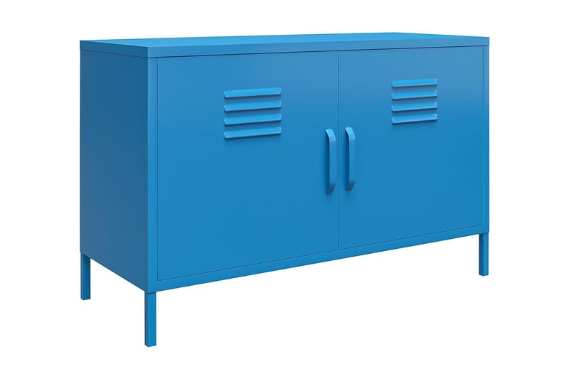 Skjenk CacHe 100x40 cm 2 Dører Blå - Novogratz - Oppbevaring - Oppbevaringsmøbler - Sideboard & skjenk