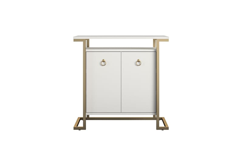 Skjenk Camila 80x42,4 cm Hvit - CosmoLiving - Oppbevaring - Oppbevaringsmøbler - Sideboard & skjenk