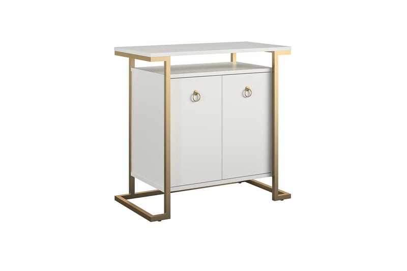 Skjenk Camila 80x42,4 cm Hvit - CosmoLiving - Oppbevaring - Oppbevaringsmøbler - Sideboard & skjenk