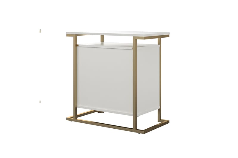 Skjenk Camila 80x42,4 cm Hvit - CosmoLiving - Oppbevaring - Oppbevaringsmøbler - Sideboard & skjenk