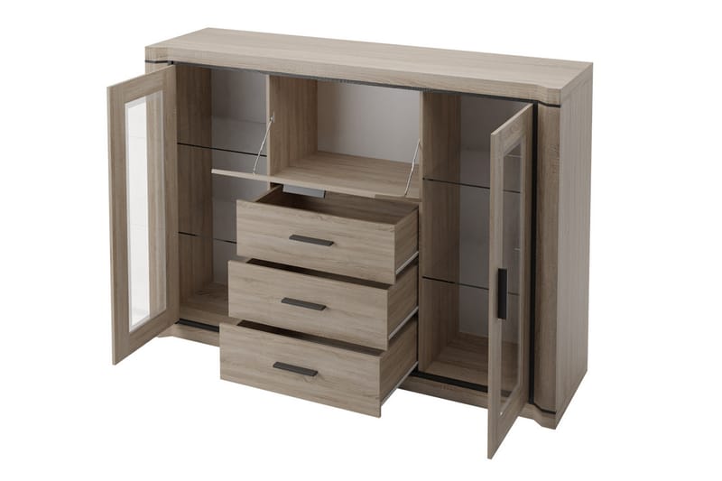 Skjenk Dallas 157x43,5x111 cm - Oppbevaring - Oppbevaringsmøbler - Sideboard & skjenk