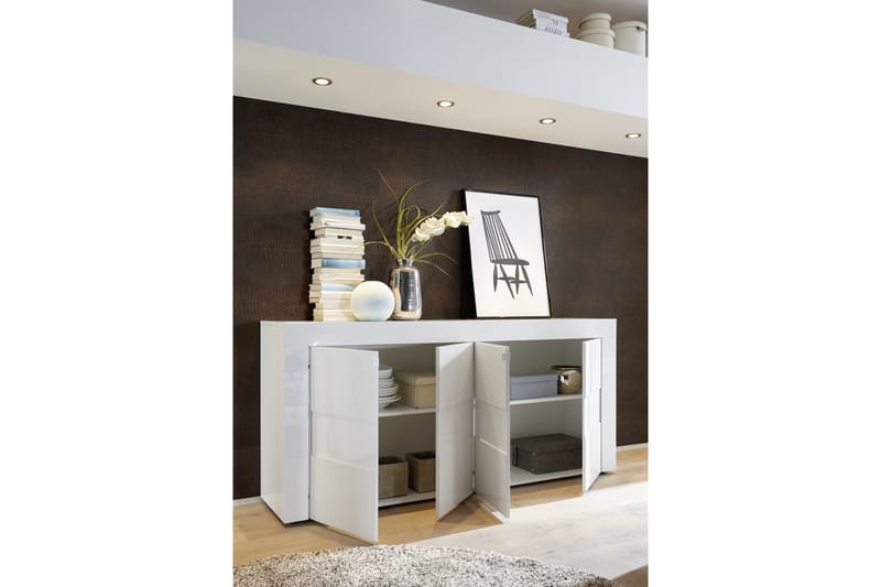 Skjenk Duilia 181 cm - Hvit - Oppbevaring - Oppbevaringsmøbler - Sideboard & skjenk