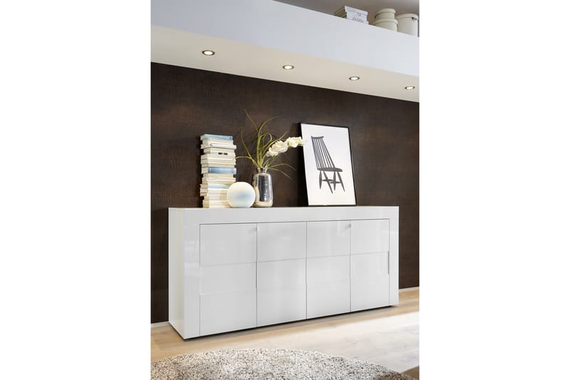 Skjenk Duilia 181 cm - Hvit - Oppbevaring - Oppbevaringsmøbler - Sideboard & skjenk