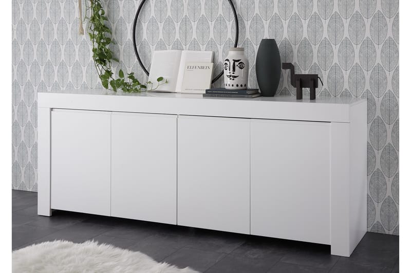 Skjenk Firenze 210 cm - Hvit - Oppbevaring - Oppbevaringsmøbler - Sideboard & skjenk