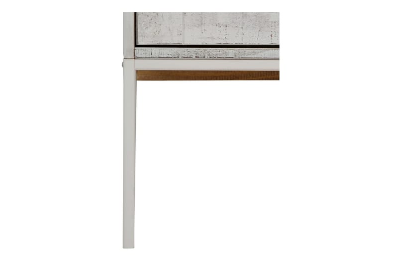 Skjenk Franja 130 cm - Beige|Hvit - Oppbevaring - Oppbevaringsmøbler - Sideboard & skjenk