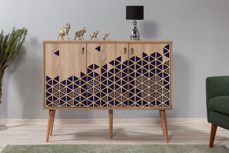 Skjenk Gillberga 120 cm - Brun - Oppbevaring - Oppbevaringsmøbler - Sideboard & skjenk