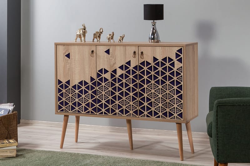 Skjenk Gillberga 120 cm - Brun - Oppbevaring - Oppbevaringsmøbler - Sideboard & skjenk