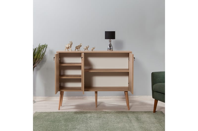 Skjenk Gillberga 120 cm - Brun - Oppbevaring - Oppbevaringsmøbler - Sideboard & skjenk