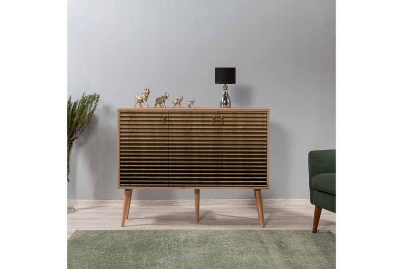 Skjenk Gillberga 120 cm - Brun - Oppbevaring - Oppbevaringsmøbler - Sideboard & skjenk