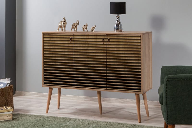 Skjenk Gillberga 120 cm - Brun - Oppbevaring - Oppbevaringsmøbler - Sideboard & skjenk