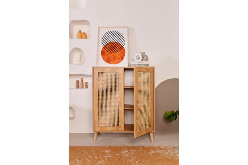 Skjenk Hazeran 40 cm - Eik - Oppbevaring - Oppbevaringsmøbler - Sideboard & skjenk