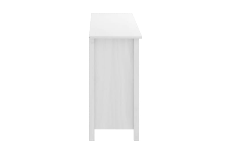 Skjenk Hill Range hvit 130x40x80 cm heltre furu - Oppbevaring - Oppbevaringsmøbler - Sideboard & skjenk