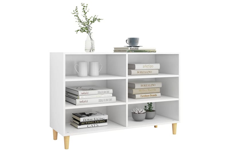 Skjenk hvit 103,5x35x70 cm sponplate - Hvit - Oppbevaring - Oppbevaringsmøbler - Sideboard & skjenk