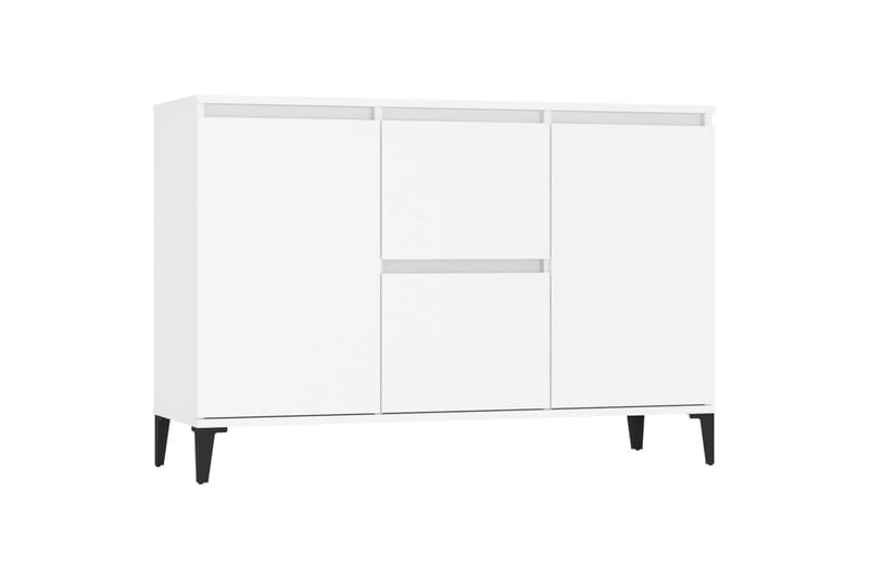 Skjenk hvit 104x35x70 cm sponplate - Hvit - Oppbevaring - Oppbevaringsmøbler - Sideboard & skjenk