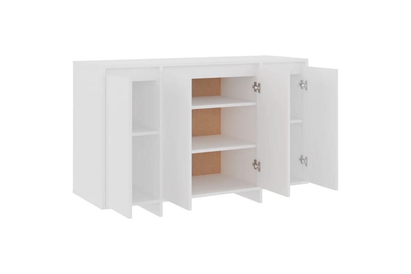 Skjenk hvit 120x41x75 cm sponplate - Hvit - Oppbevaring - Oppbevaringsmøbler - Sideboard & skjenk