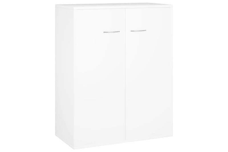 Skjenk hvit 60x30x75 cm sponplate - Oppbevaring - Oppbevaringsmøbler - Sideboard & skjenk