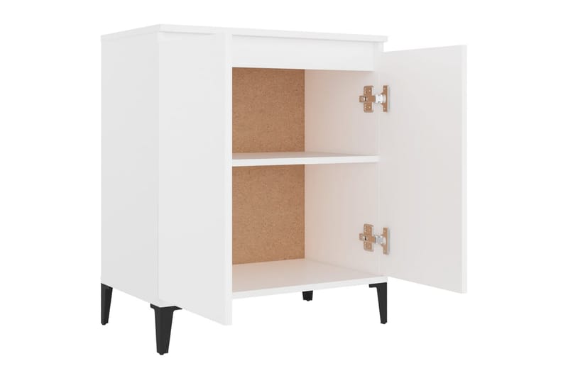 Skjenk hvit 60x35x70 cm sponplate - Hvit - Oppbevaring - Oppbevaringsmøbler - Sideboard & skjenk