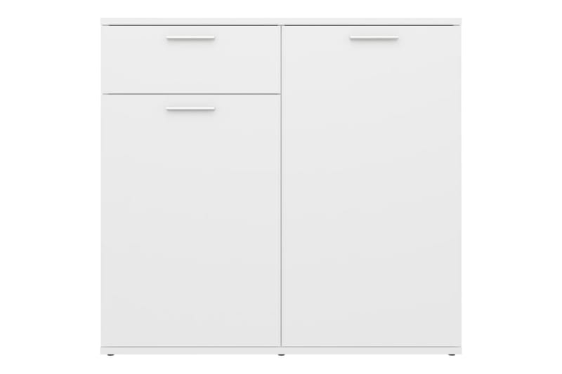 Skjenk hvit 80x36x75 cm sponplate - Hvit - Sideboard & skjenk