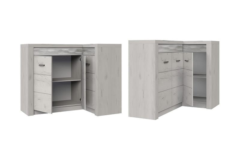 Skjenk Indianapolis 131x42x104 cm - Oppbevaring - Oppbevaringsmøbler - Sideboard & skjenk