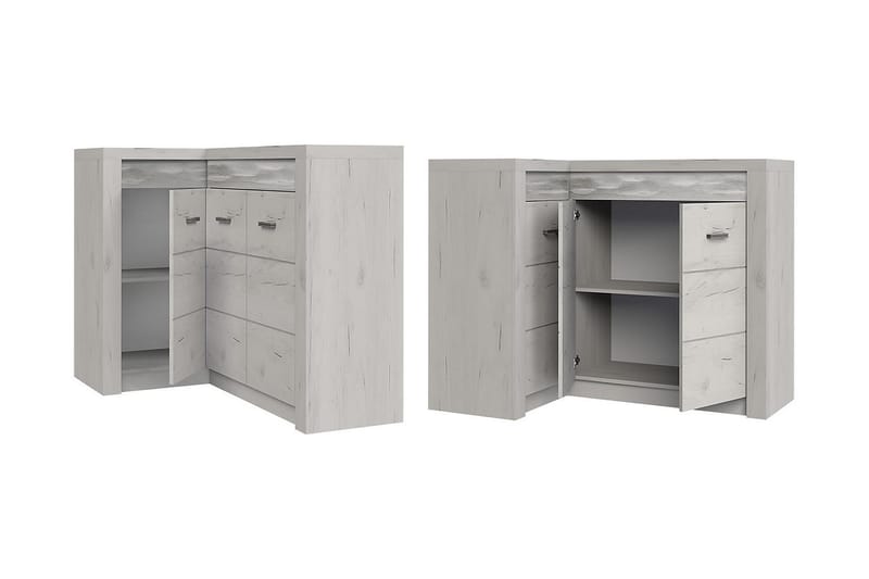 Skjenk Indianapolis 131x42x104 cm - Oppbevaring - Oppbevaringsmøbler - Sideboard & skjenk