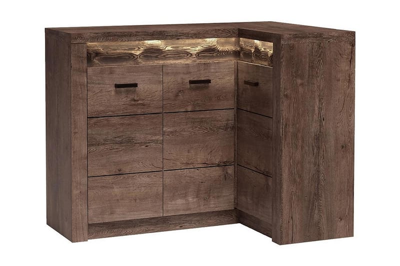 Skjenk Indianapolis 131x42x104 cm - Oppbevaring - Oppbevaringsmøbler - Sideboard & skjenk