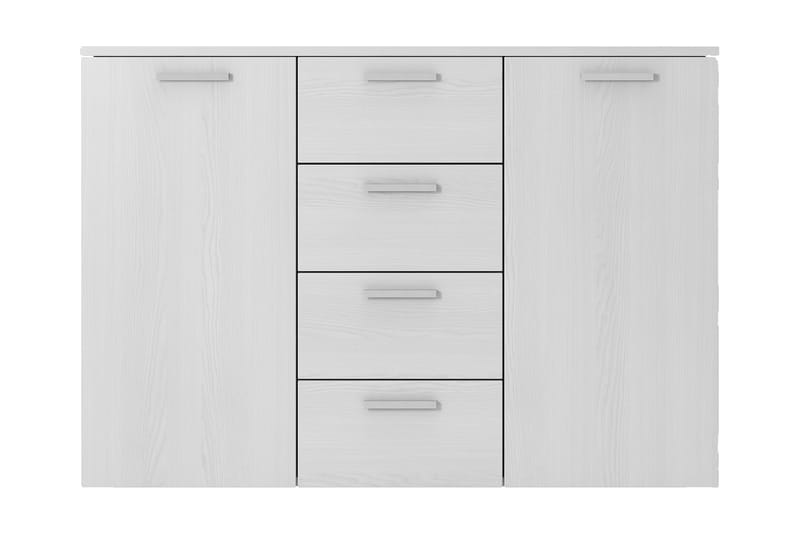 Skjenk Jorbes 38x132 cm - Askegrå | Hvit - Oppbevaring - Oppbevaringsmøbler - Sideboard & skjenk