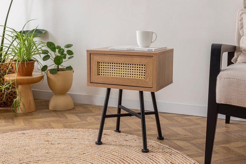 Skjenk Makwana 40 cm - Naturell - Oppbevaring - Oppbevaringsmøbler - Sideboard & skjenk