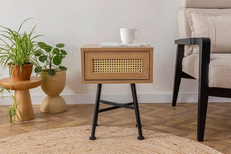 Skjenk Makwana 40 cm - Naturell - Oppbevaring - Oppbevaringsmøbler - Sideboard & skjenk